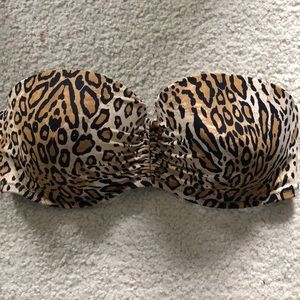 VS Cheetah print bathing suite top